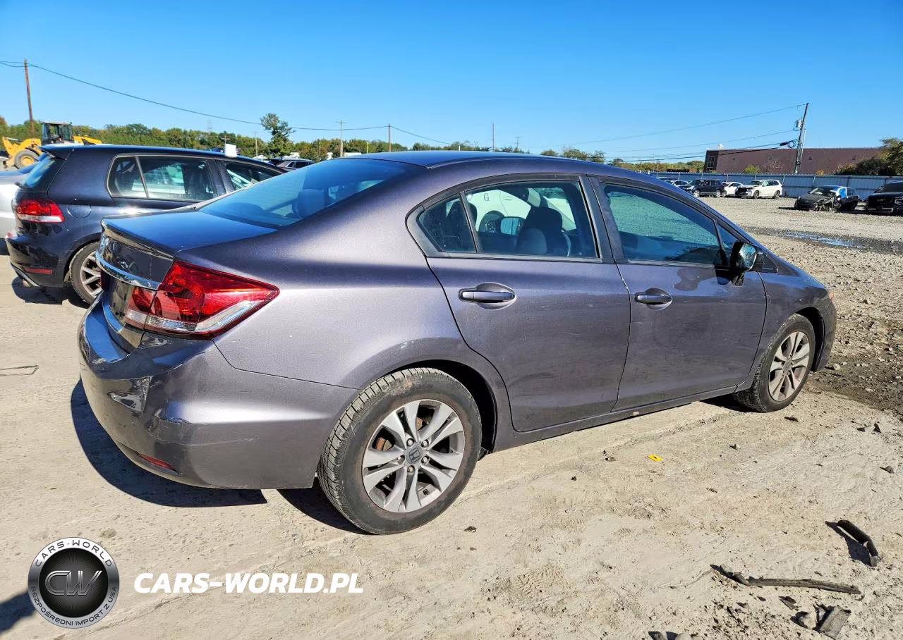 2014 Honda Civic Lx VIN:19XFB2F51EE011493 - 3