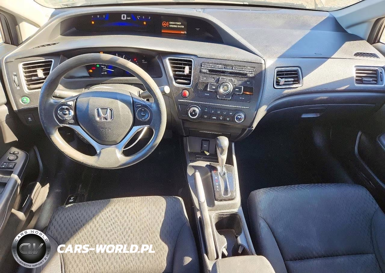 2014 Honda Civic Lx VIN:19XFB2F51EE011493 - 8