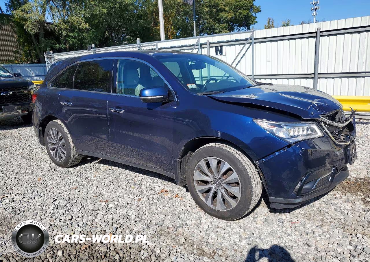 2014 Acura Mdx Technology VIN:5FRYD4H49EB033771 - 4