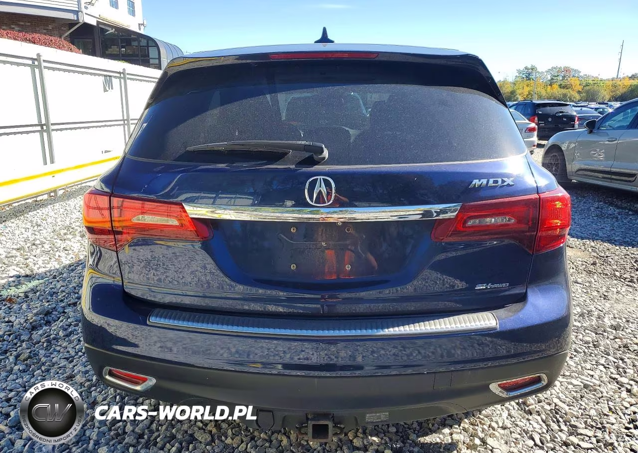 2014 Acura Mdx Technology VIN:5FRYD4H49EB033771 - 6