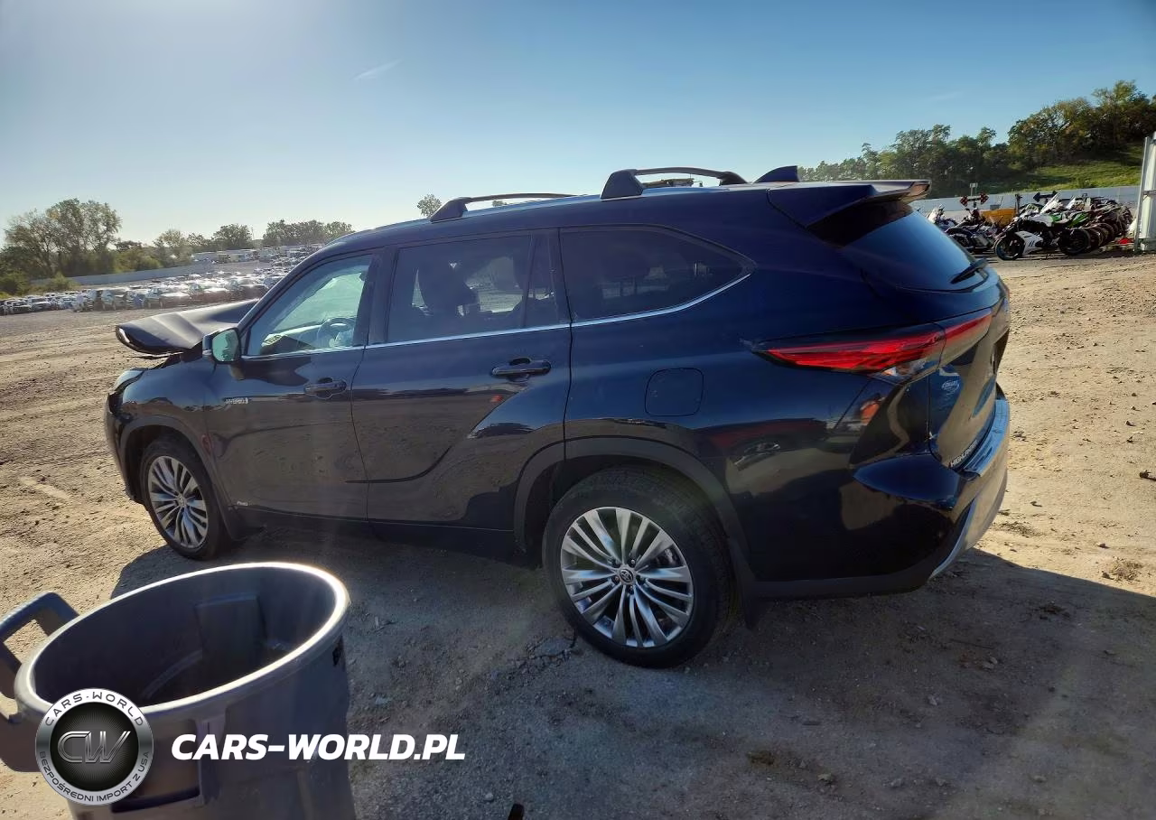 2020 Toyota Highlander Hybrid Platinum VIN:5TDEBRCH0LS007554 - 2