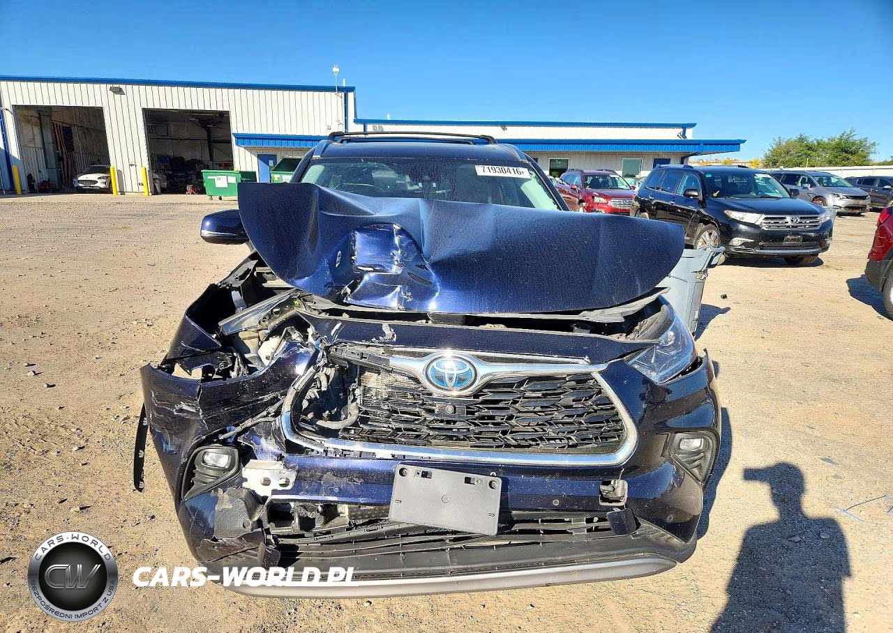 2020 Toyota Highlander Hybrid Platinum VIN:5TDEBRCH0LS007554 - 5