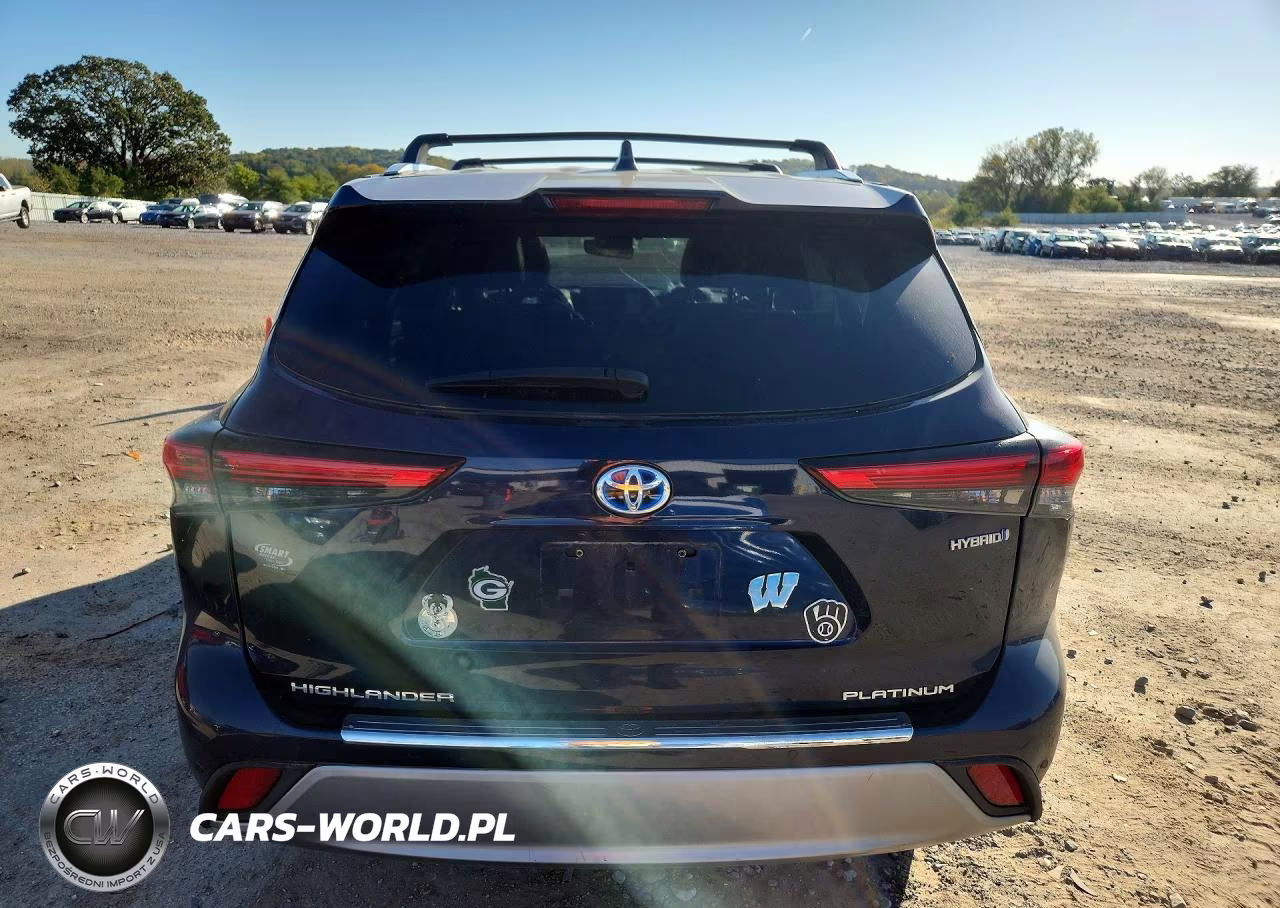 2020 Toyota Highlander Hybrid Platinum VIN:5TDEBRCH0LS007554 - 6