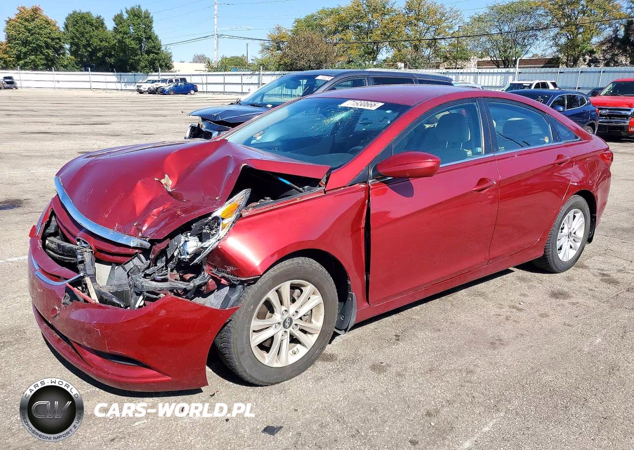 2011 Hyundai Sonata Gls VIN:5NPEB4AC8BH268087 - 1