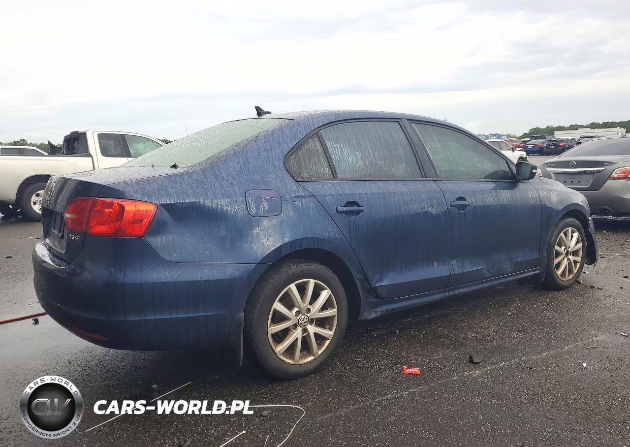 2012 Volkswagen Jetta Se VIN:3VWDP7AJ6CM386015 - 3