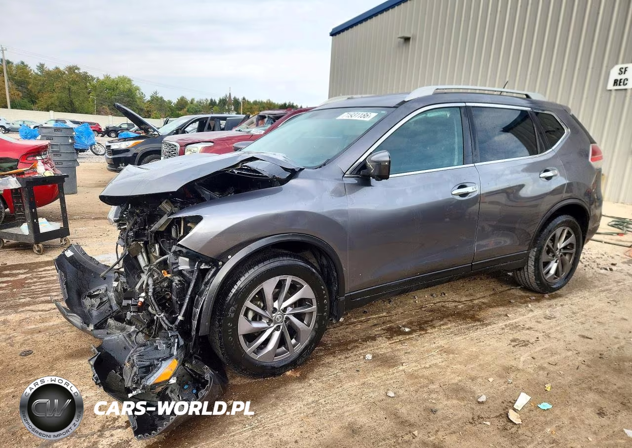 2016 Nissan Rogue Sl VIN:5N1AT2MT2GC880568 - 1