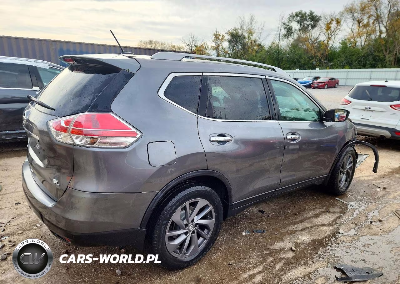 2016 Nissan Rogue Sl VIN:5N1AT2MT2GC880568 - 3
