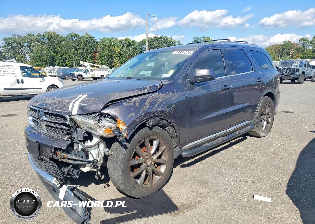 2014 Dodge Durango Sxt VIN:1C4RDHAG9EC414387 - 1