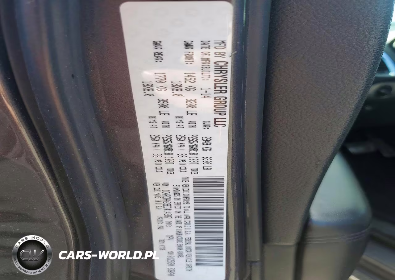 2014 Dodge Durango Sxt VIN:1C4RDHAG9EC414387 - 13