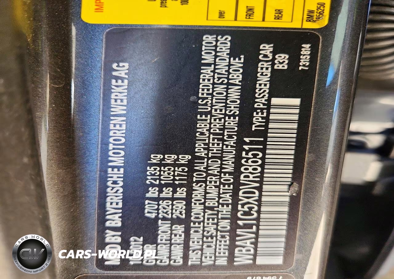 2013 BMW X1 xDrive28I VIN:WBAVL1C5XDVR86511 - 13