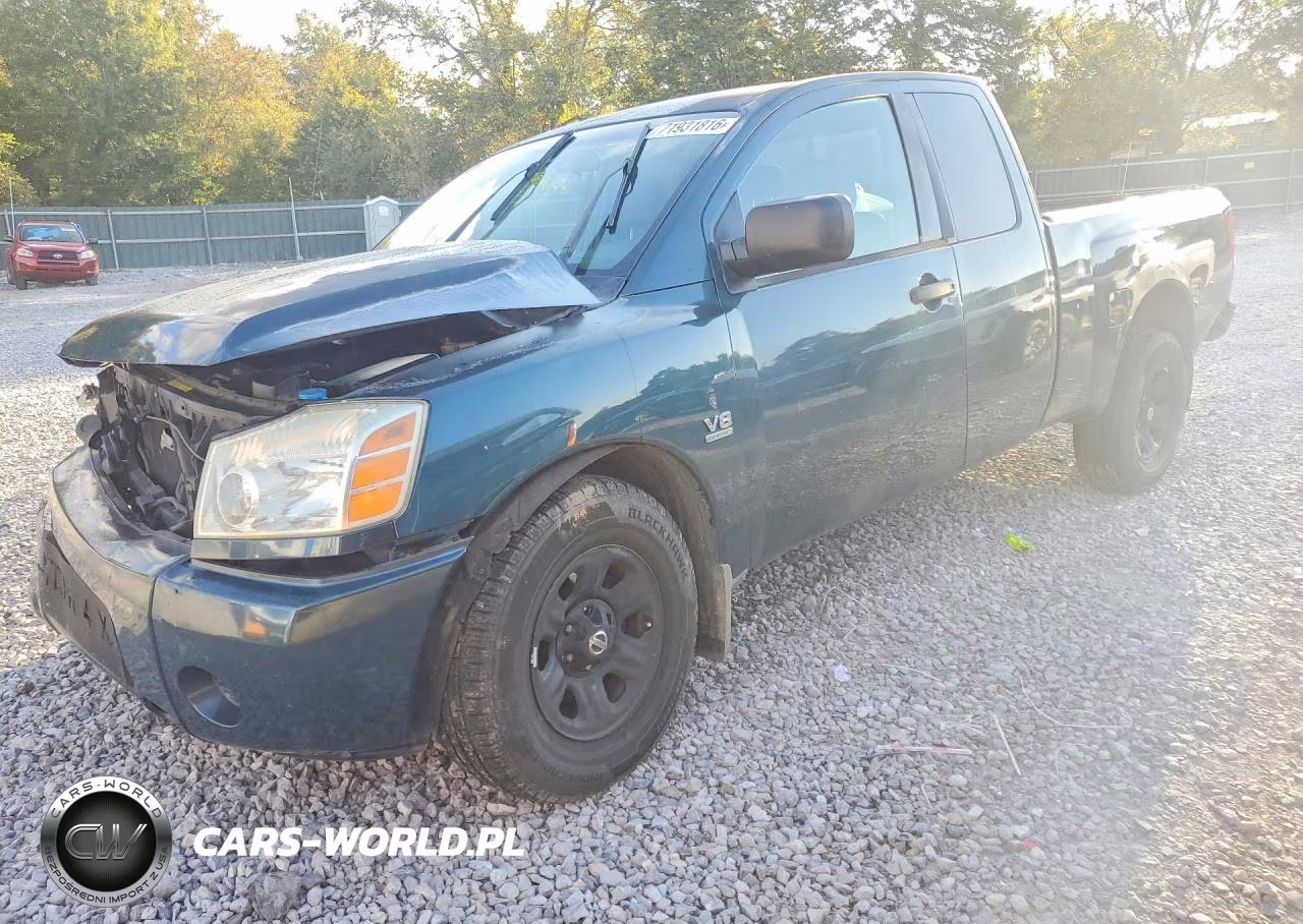 2004 Nissan Titan Xe VIN:1N6AA06A74N583707 - 1