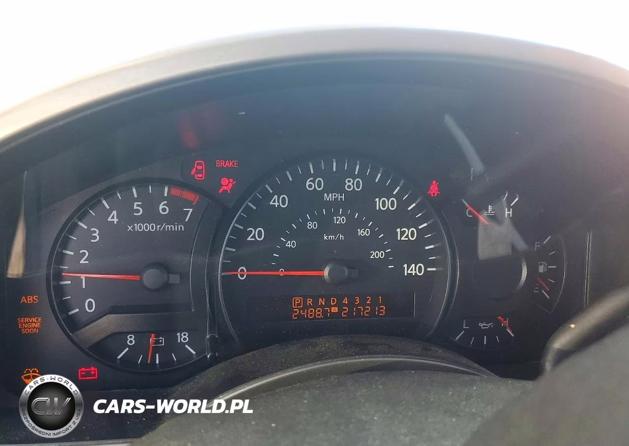 2004 Nissan Titan Xe VIN:1N6AA06A74N583707 - 9