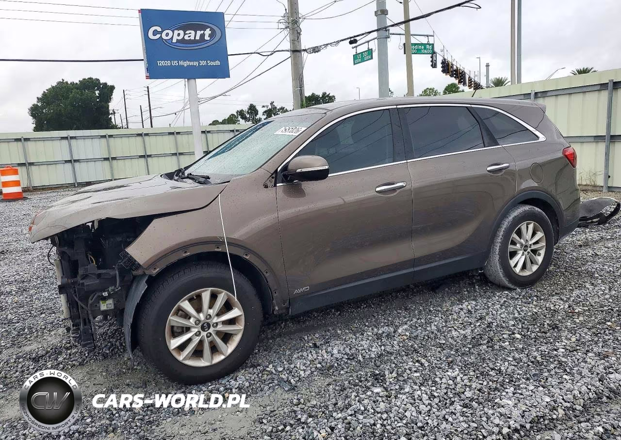 2019 Kia Sorento Lx VIN:5XYPGDA35KG563410 - 1