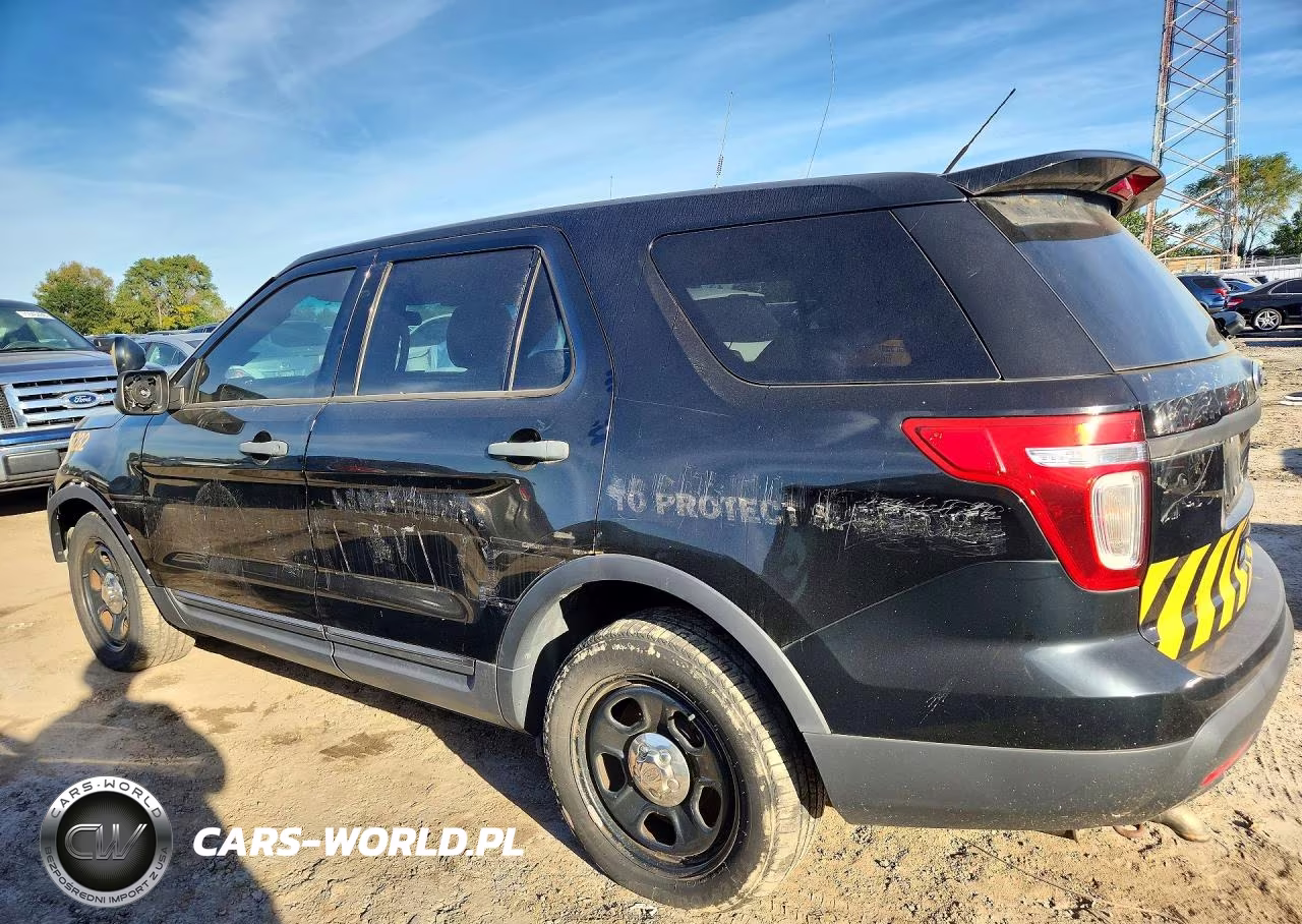 2013 Ford Explorer Police Interceptor VIN:1FM5K8AR9DGA68382 - 2