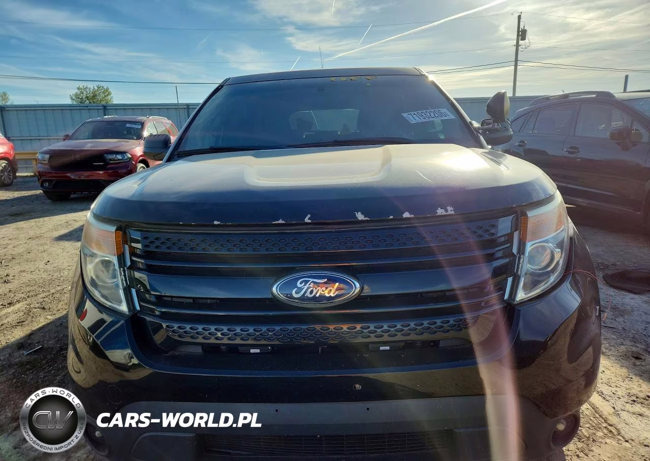 2013 Ford Explorer Police Interceptor VIN:1FM5K8AR9DGA68382 - 5