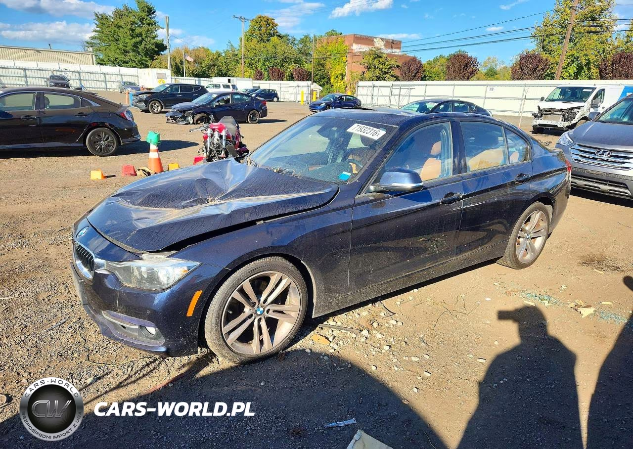 2016 BMW 328 I Sulev VIN:WBA8E9G56GNT45697 - 1