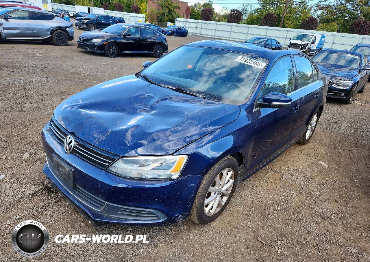 2013 Volkswagen Jetta Se VIN:3VWDP7AJ4DM421460 - 1