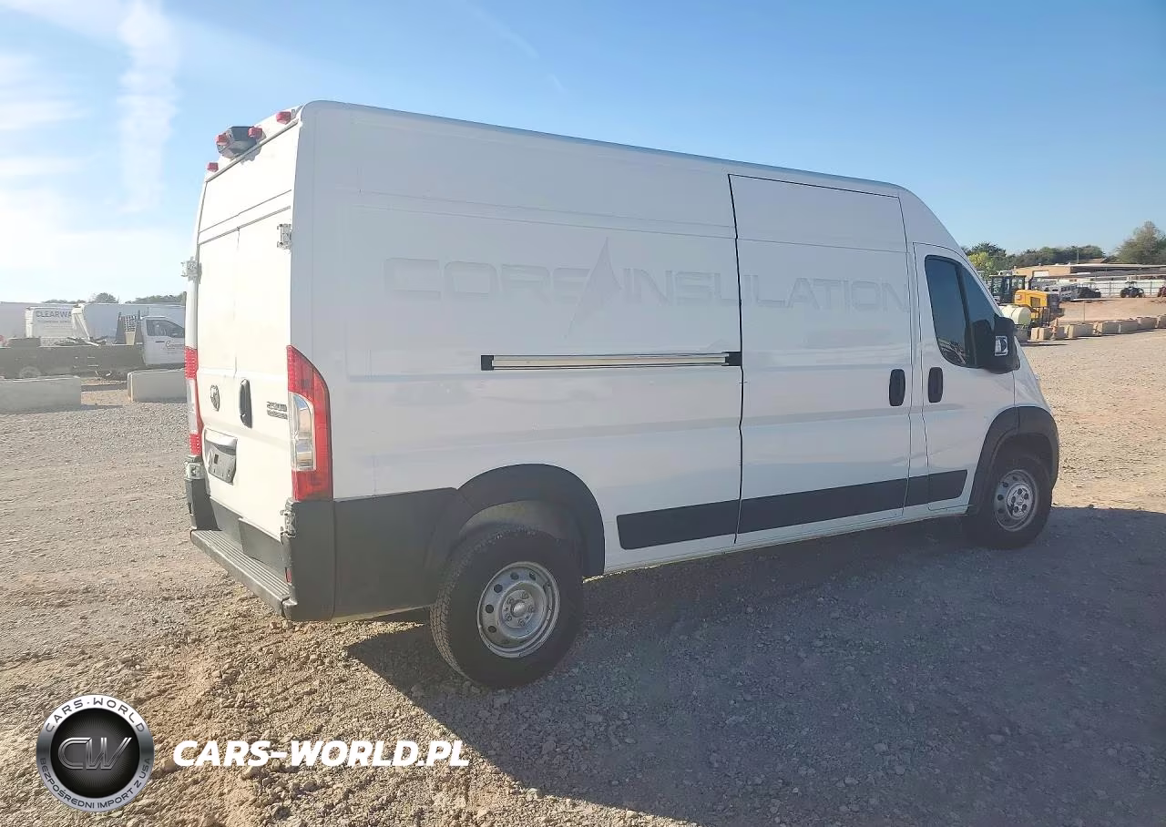 2023 Ram Promaster 2500 High Roof Delivery Van VIN:3C6LRVDGXPE557398 - 3
