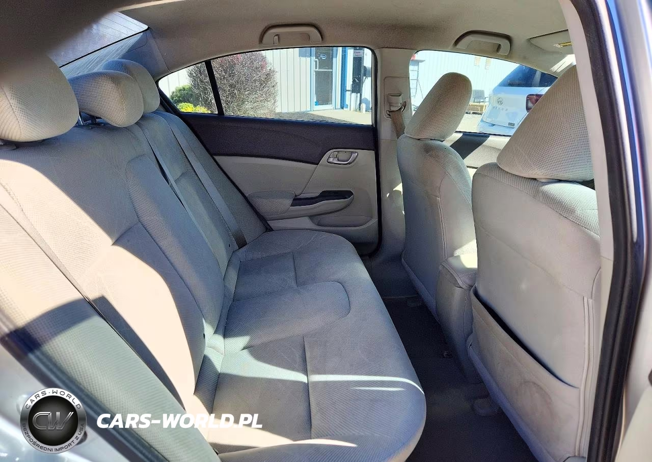 2012 Honda Civic Lx VIN:2HGFB2F56CH311923 - 10