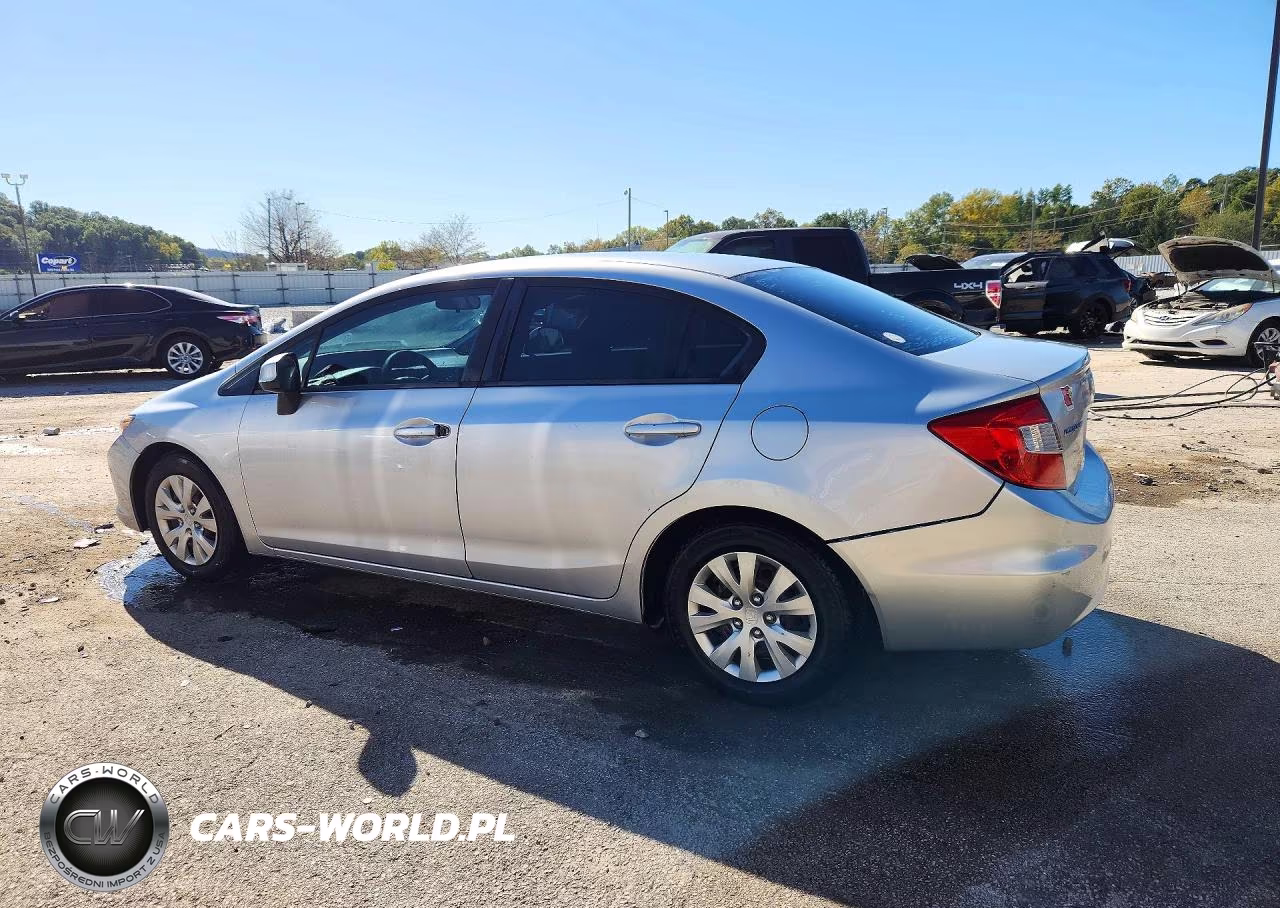 2012 Honda Civic Lx VIN:2HGFB2F56CH311923 - 2