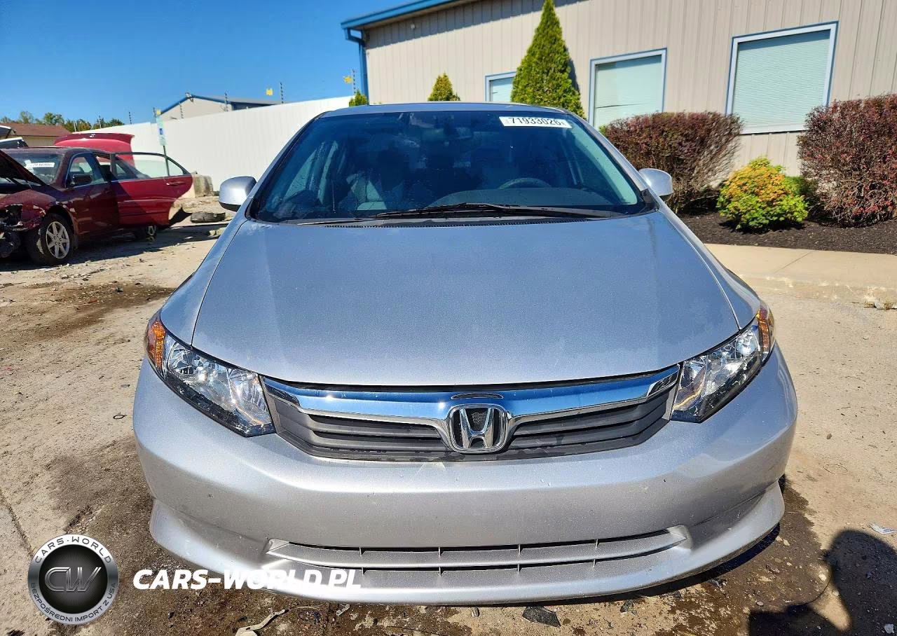 2012 Honda Civic Lx VIN:2HGFB2F56CH311923 - 5