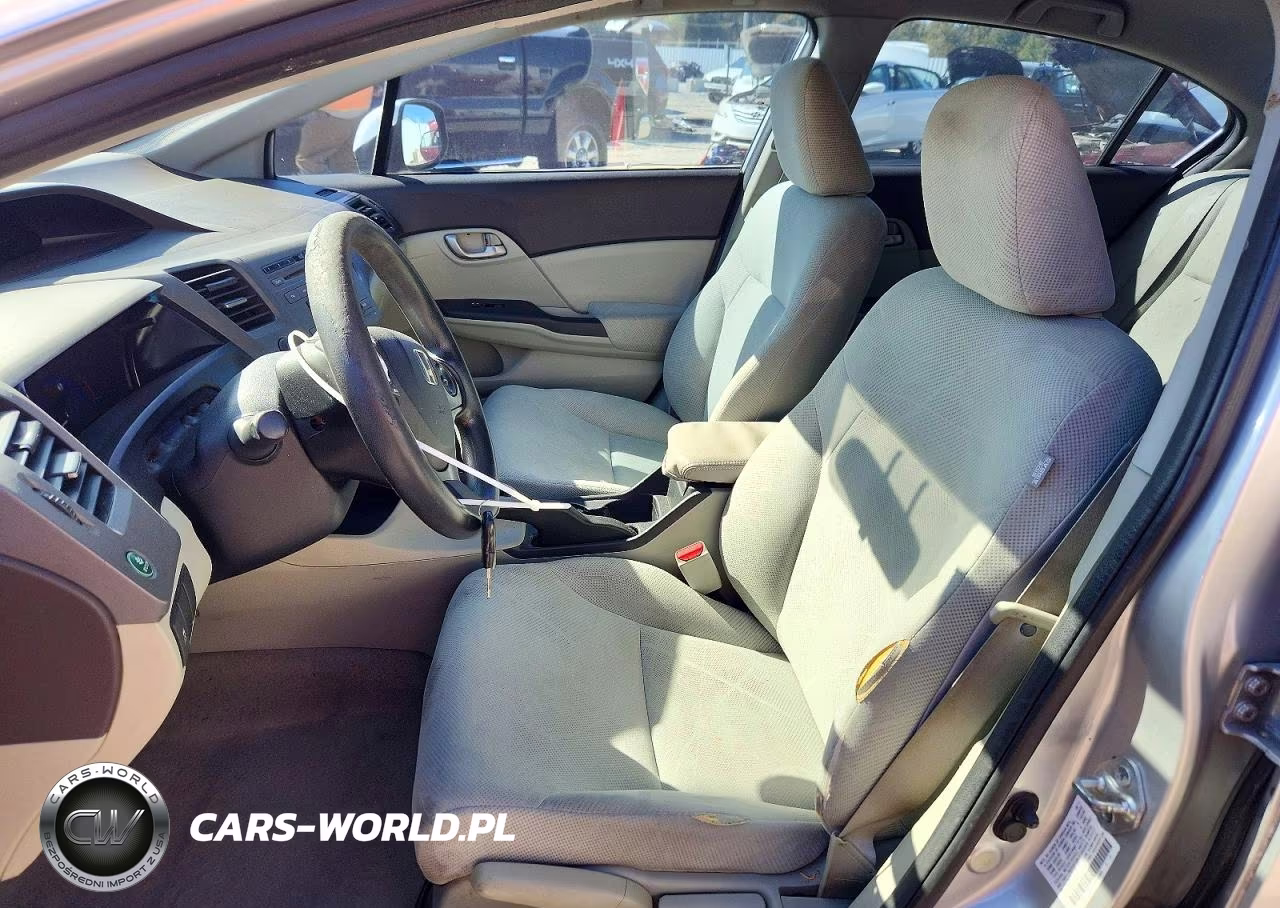 2012 Honda Civic Lx VIN:2HGFB2F56CH311923 - 7