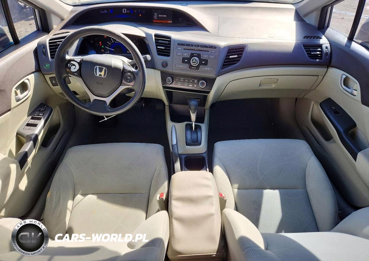 2012 Honda Civic Lx VIN:2HGFB2F56CH311923 - 8