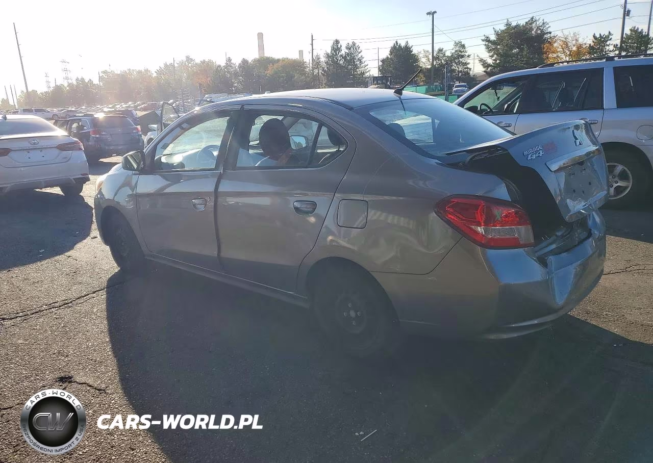 2020 Mitsubishi Mirage G4 Es VIN:ML32F3FJ2LHF00844 - 2
