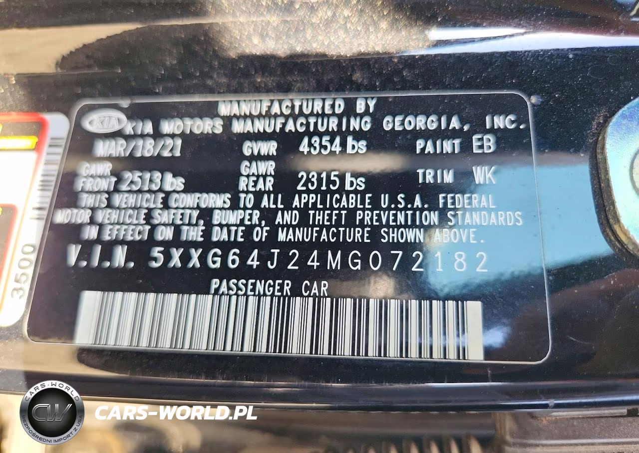 2021 Kia K5 Gt Line VIN:5XXG64J24MG072182 - 12