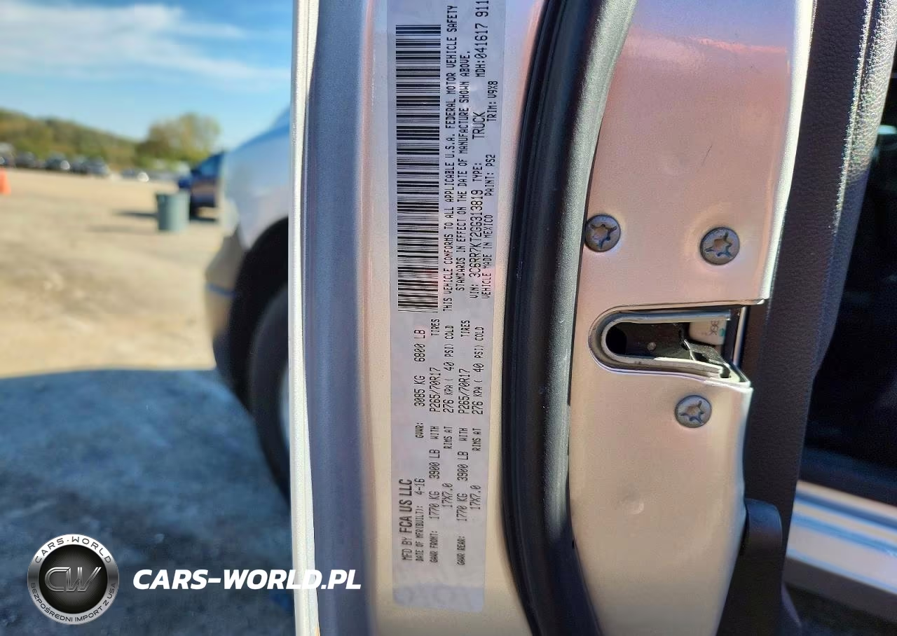 2016 Ram 1500 St VIN:3C6RR7KT2GG313819 - 12