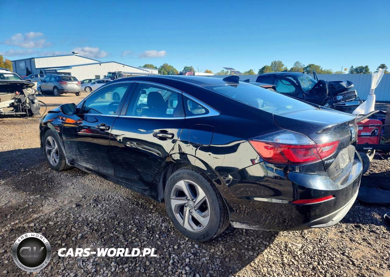 2019 Honda Insight Ex VIN:19XZE4F57KE031744 - 2