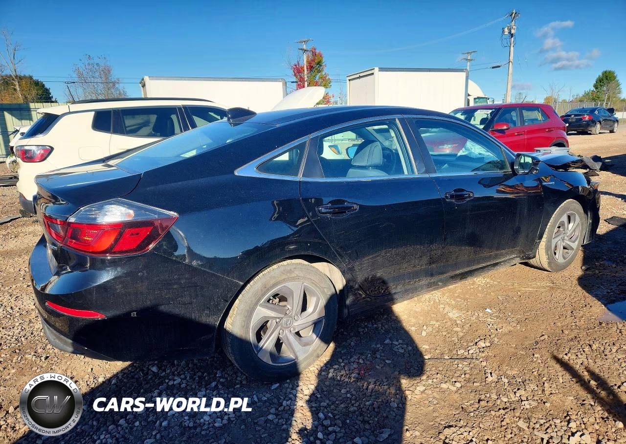2019 Honda Insight Ex VIN:19XZE4F57KE031744 - 3