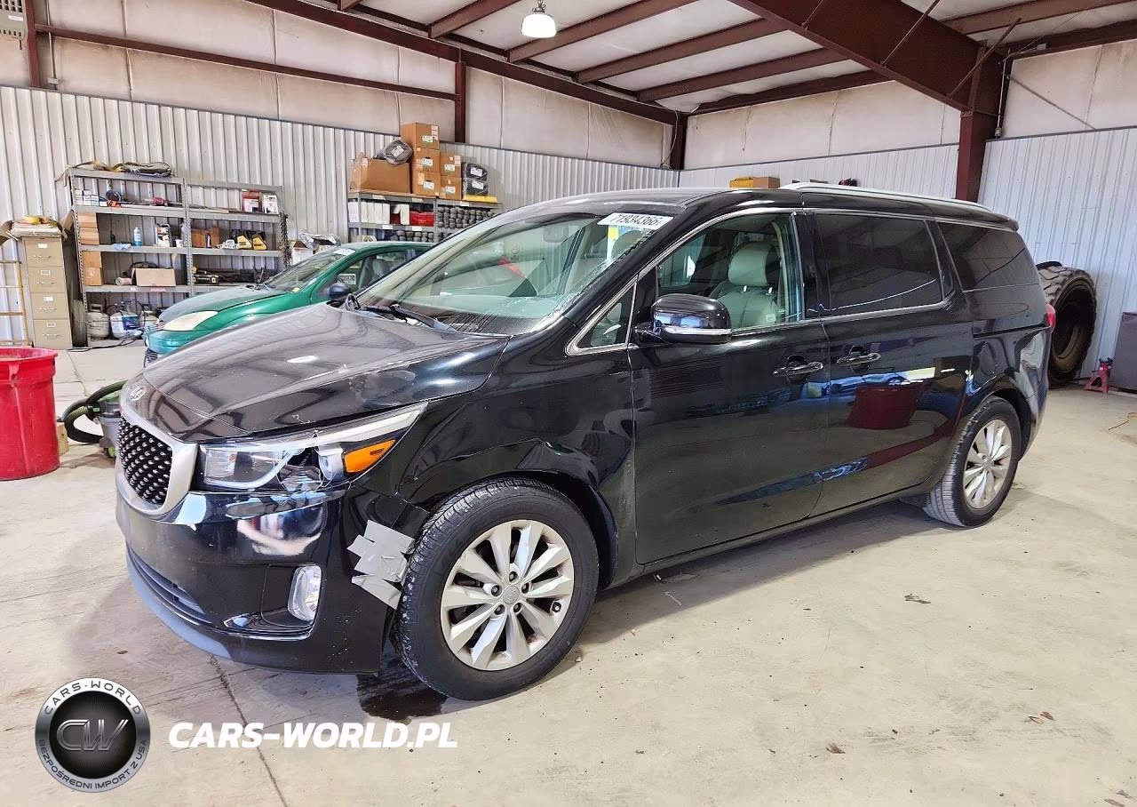 2016 Kia Sedona Ex VIN:KNDMC5C16G6113680 - 1