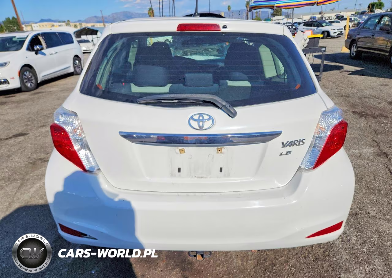 2012 Toyota Yaris 3-Door Le VIN:JTDJTUD35CD501762 - 6