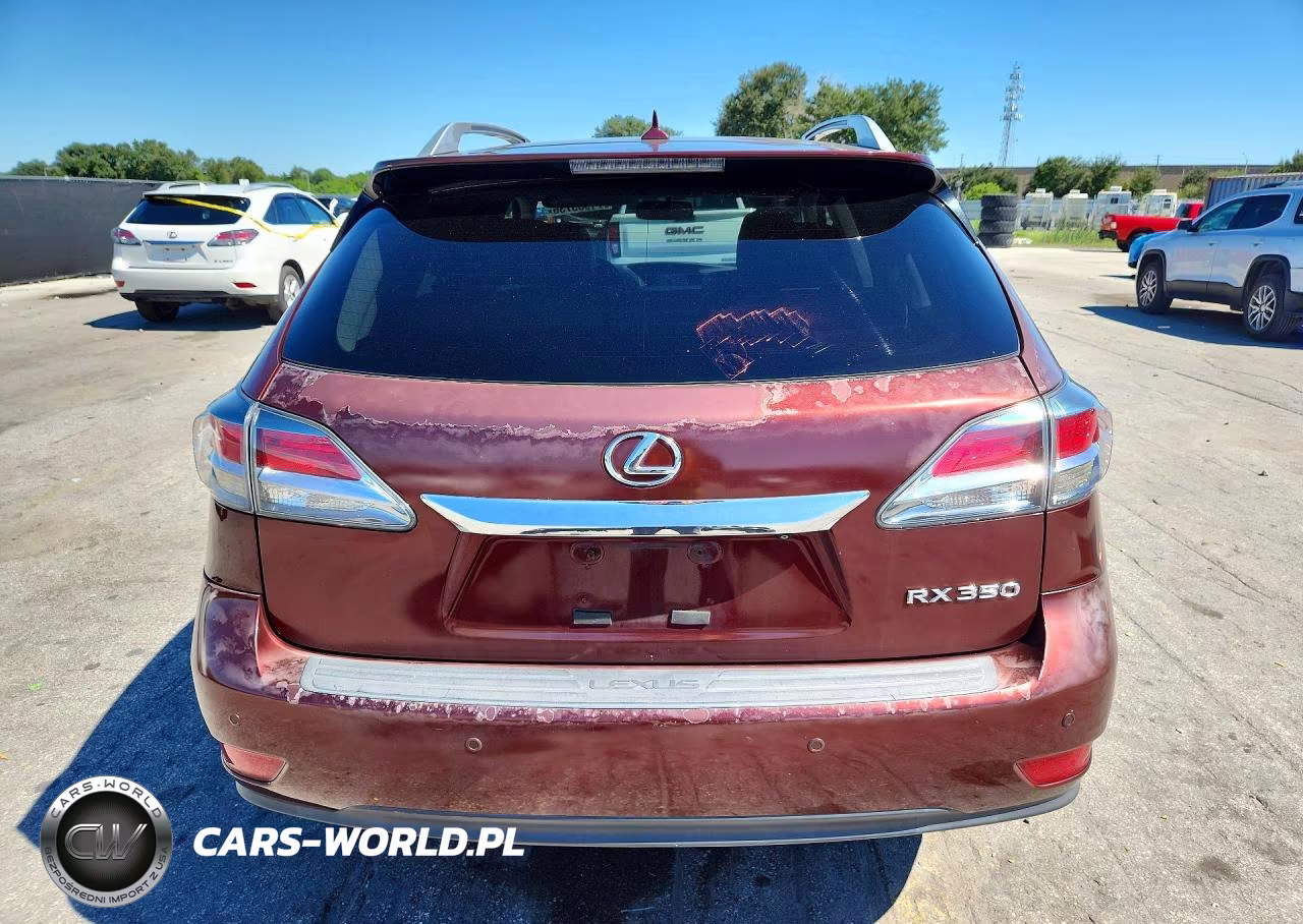 2013 Lexus Rx 350 VIN:2T2ZK1BA6DC102245 - 6