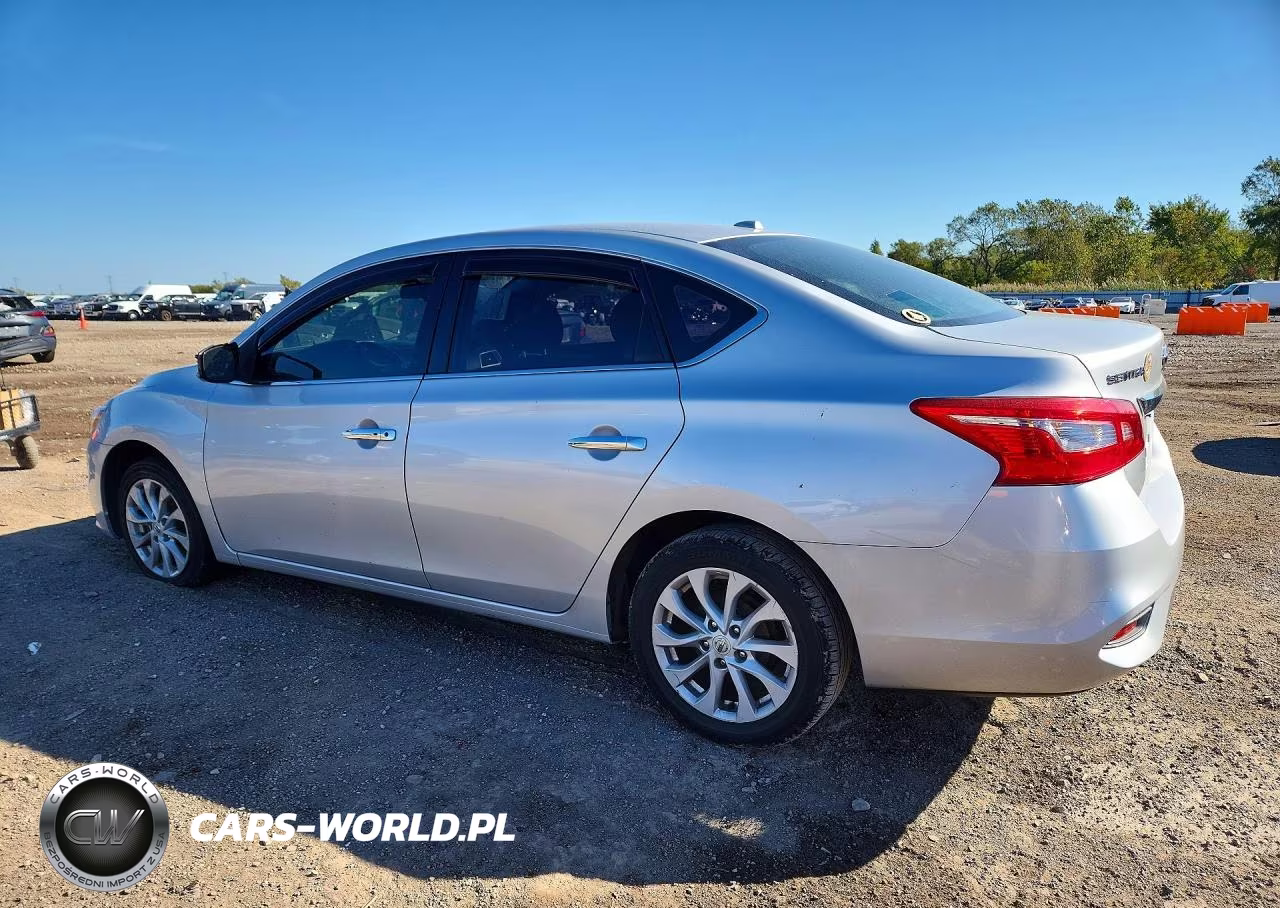 2018 Nissan Sentra Sv VIN:3N1AB7AP6JY244622 - 2
