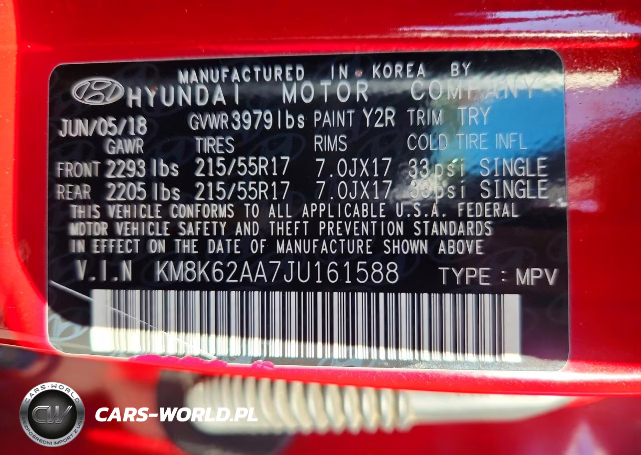 2018 Hyundai Kona Sel VIN:KM8K62AA7JU161588 - 13