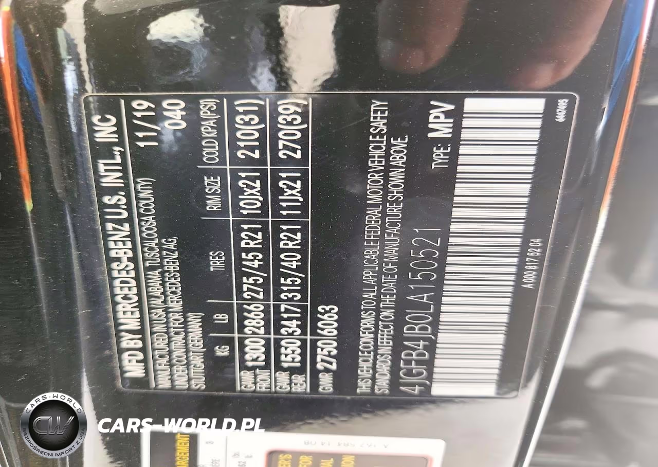 2020 Mercedes-Benz Gle 350 VIN:4JGFB4JB0LA150521 - 13