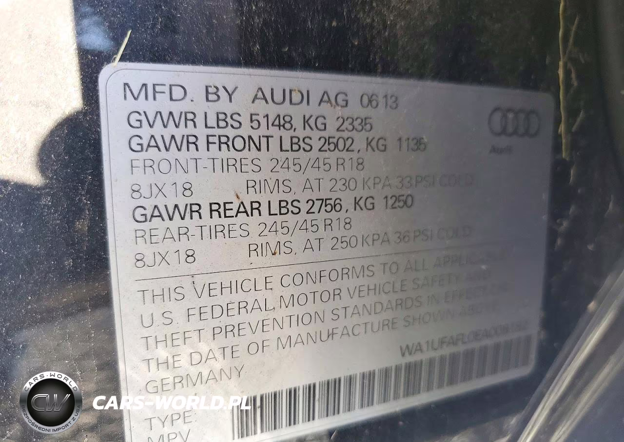 2014 Audi A4 Allroad Premium Plus VIN:WA1UFAFL0EA008182 - 12