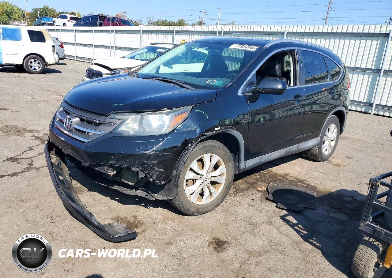 2014 Honda Cr-V Exl VIN:2HKRM4H7XEH637735 - 1
