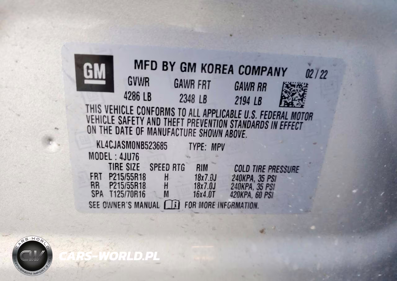 2022 Buick Encore Preferred VIN:KL4CJASM0NB523685 - 14