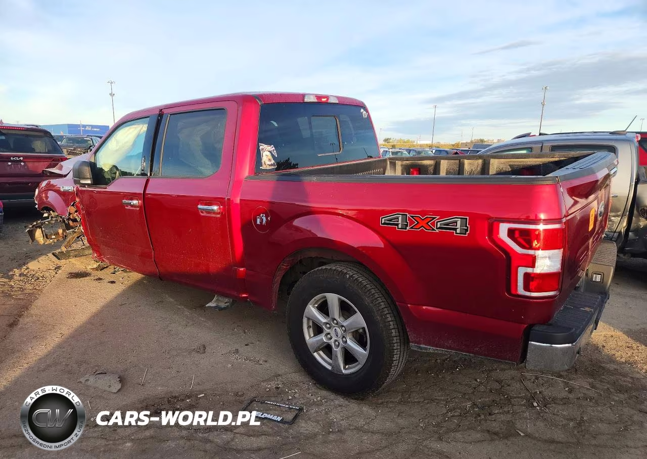 2019 Ford F150 Supercrew VIN:1FTEW1EP3KFA58250 - 2