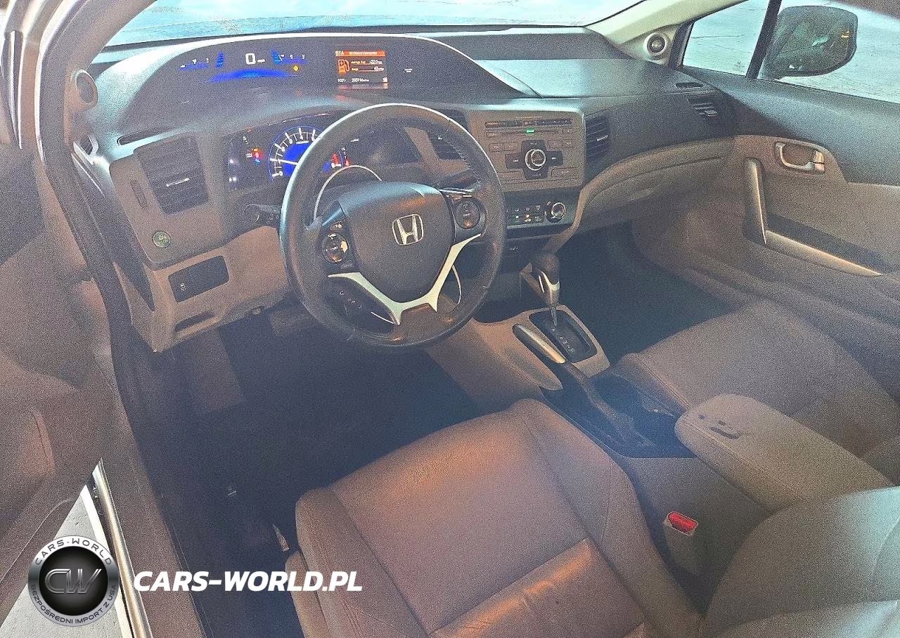 2012 Honda Civic Exl VIN:2HGFG3B05CH528249 - 8