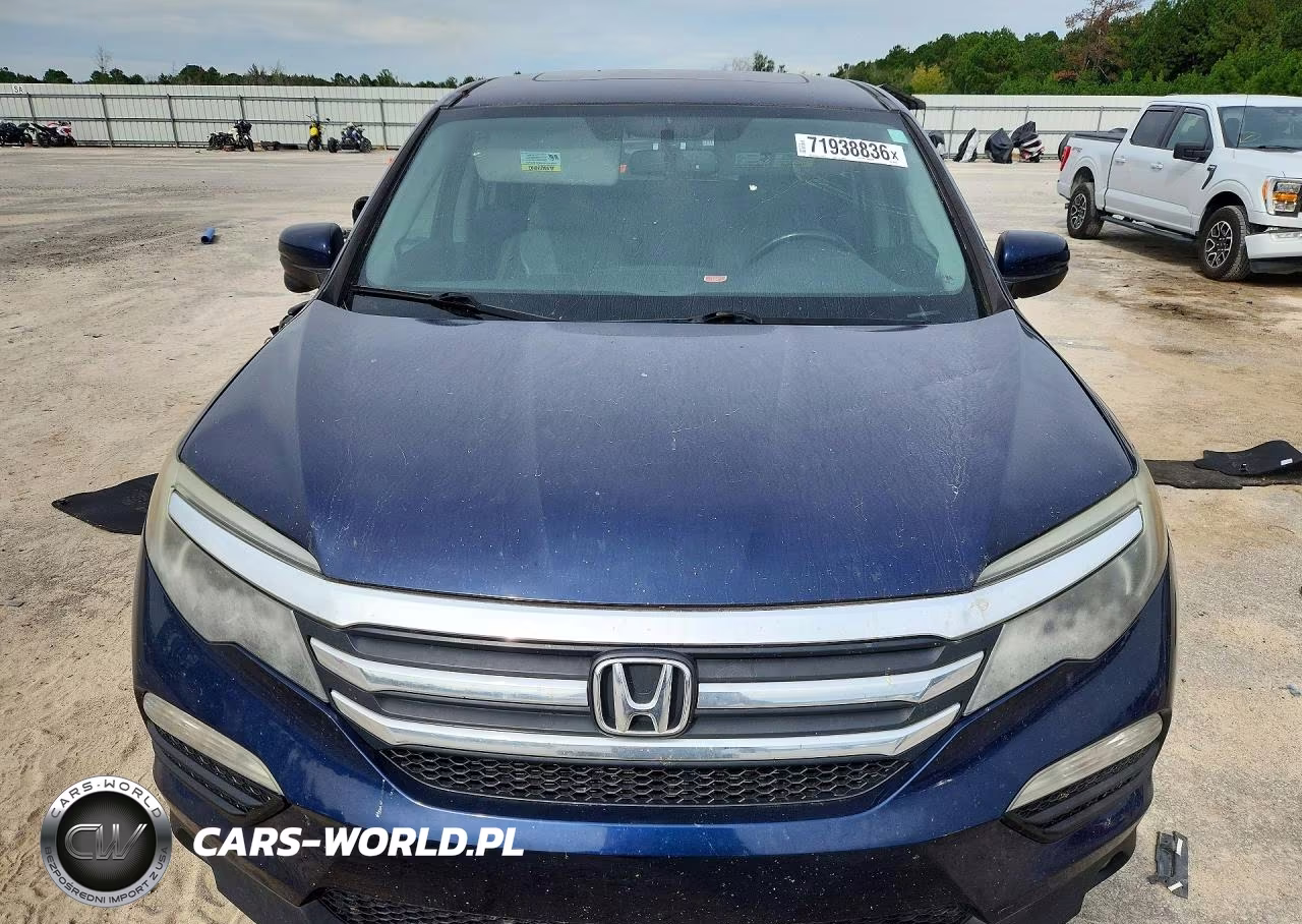 2016 Honda Pilot Exl VIN:5FNYF6H55GB014234 - 5