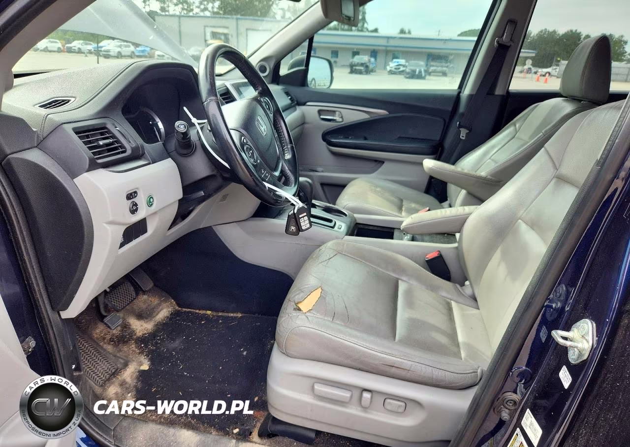 2016 Honda Pilot Exl VIN:5FNYF6H55GB014234 - 7