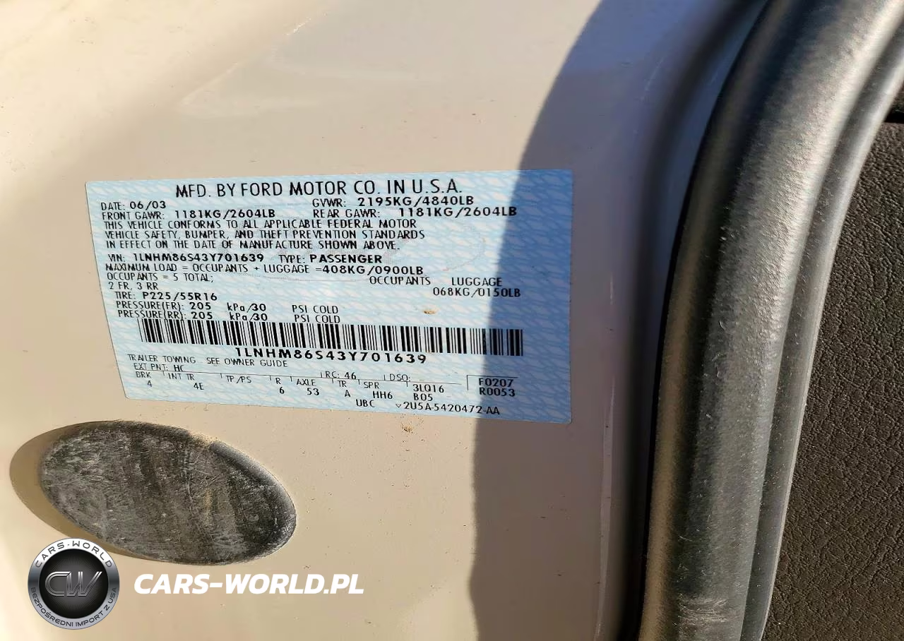 2003 Lincoln Ls VIN:1LNHM86S43Y701639 - 12