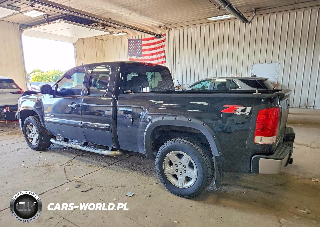 2010 GMC Sierra K1500 Sle VIN:1GTSKVE35AZ140545 - 2