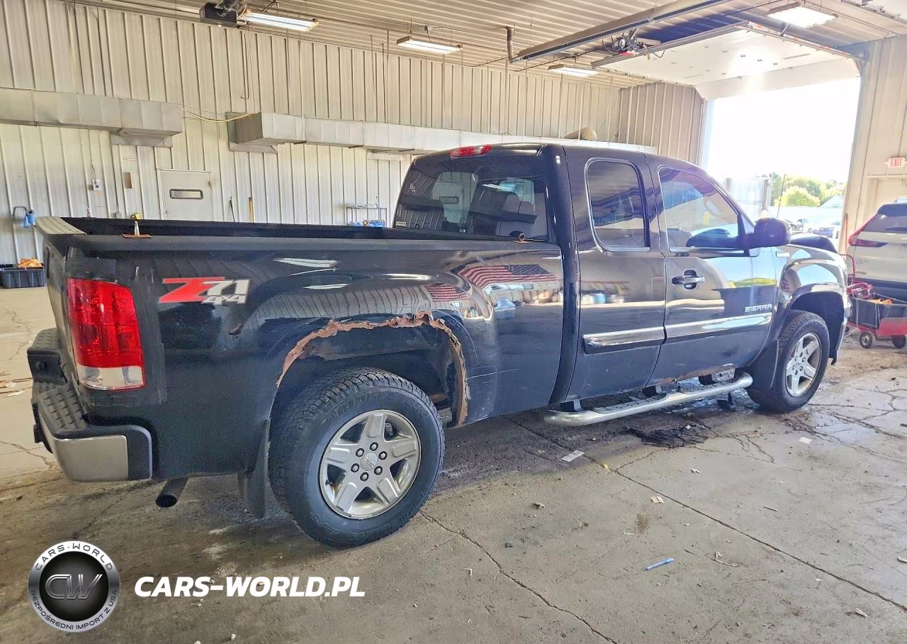 2010 GMC Sierra K1500 Sle VIN:1GTSKVE35AZ140545 - 3