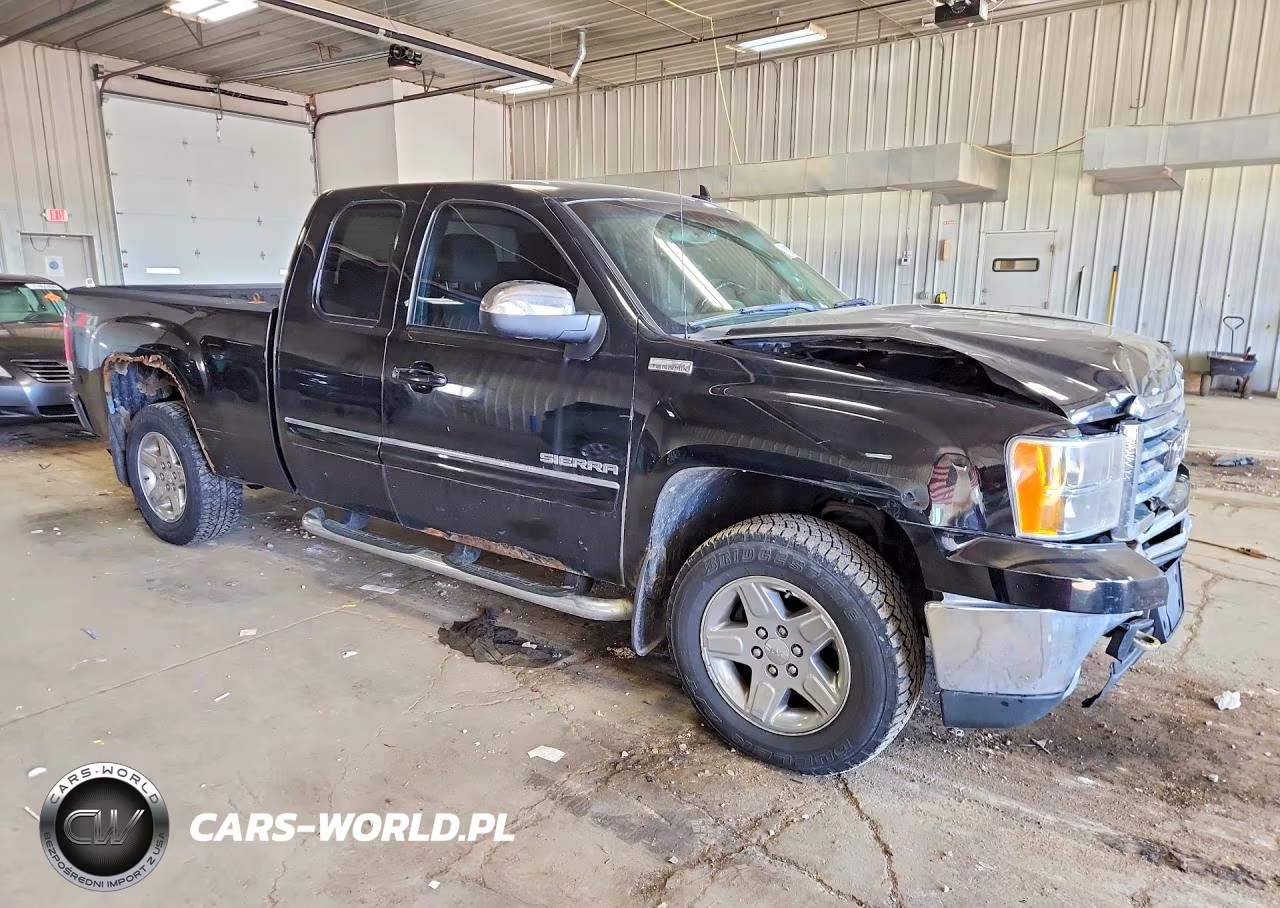 2010 GMC Sierra K1500 Sle VIN:1GTSKVE35AZ140545 - 4