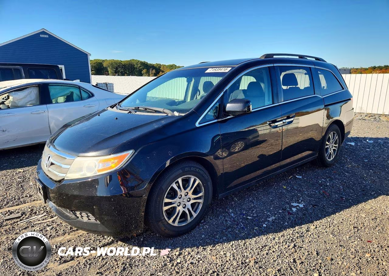 2012 Honda Odyssey Ex VIN:5FNRL5H44CB057598 - 1